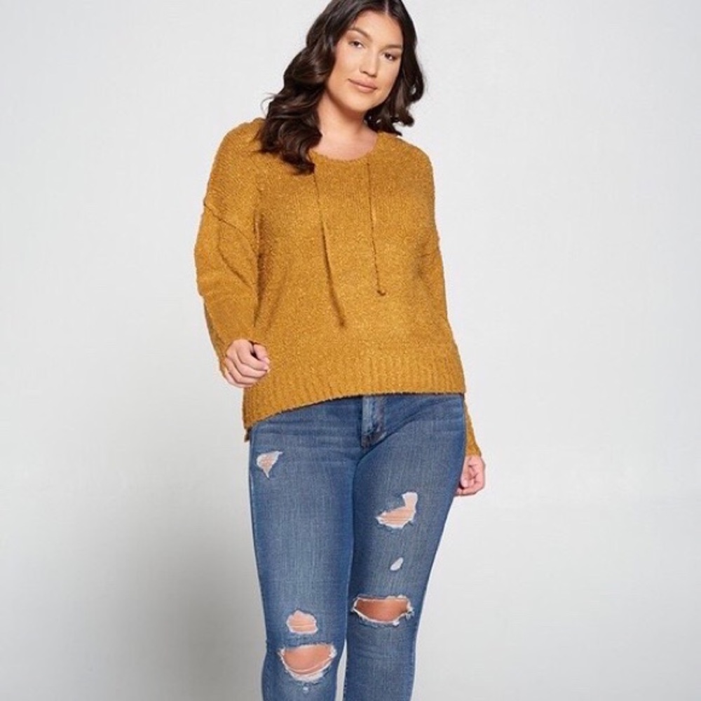 Fall Vibes Popcorn Hooded Sweater